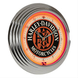 Harley Davidson Reloj De Pared Luz Neon