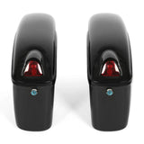 Maletero Moto + Alforjas Con Luz Honda Yamaha Suzuki Italika