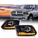 Faros Led Con Lupa Ram 1500 2500 3500 13 Al 2018 Par