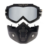 Gafas con mascara para motociclistas