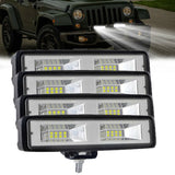 4 Barras Led Universales Offroad 6 Pulgadas
