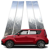 Molduras Del Pillar De Las Ventanas Kia Soul 2014-2018