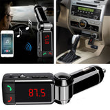 Transmisor Fm bluetooth cargador dual USB