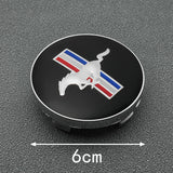 Centro de rines logo pony Mustang 6 cm