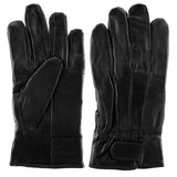 Guantes cuero forro suave para hombre
