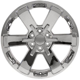 rines silverado 22x9 6x139.7 cromados