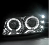 Faros Led Cromados Chevrolet Silverado 2003-2007