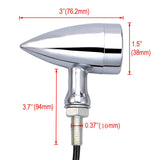 Par Direccionales Bullet Led Para Motocicleta