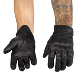GUANTES DE CUERO PARA MOTOCICLISTAS VIKING CYCLE