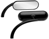 Espejo lateral oval para motocicleta Harley davidson