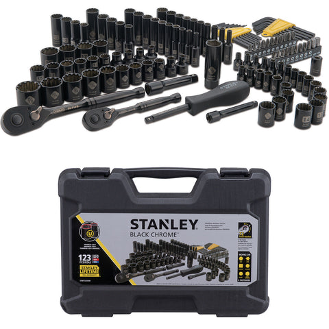 Kit de herramientas de taller mecánico 123 piezas