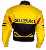 Chamarra Para Motociclistas Suzuki de cuero