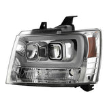 Faros Chevrolet Tahoe 07-14 ojo de angel