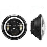 Faros Jeep Wrangler 2007-2014 Ojo de angel