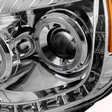 Faros Tacoma 05-11 ojo de angel cromado