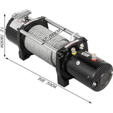 Winch Electrico 8000lbs Para Jeep Wrangler