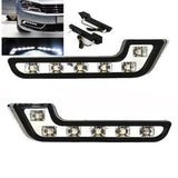 Luces Led Universales 6000k Para La Fascia Vw Nissan