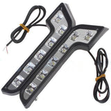 Luces Led Universales 6000k Para La Fascia Vw Nissan