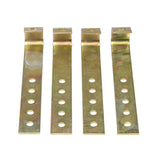 Alforjas rígidas con luces para motocicleta