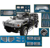 Kit de accesorios cromados de carrocería Hummer H2 03-05
